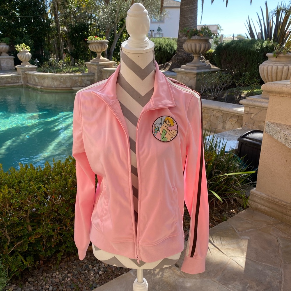 Disney—XL vintage zip pink, lg sleeve jacket.